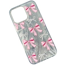 Чохол Apple iPhone 13, Nacre Print Desing, Pink Ribbon, Малюнок