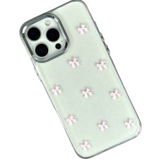 Чохол Xiaomi Poco M6 Pro, Redmi Note 13 Pro, Redmi Note 14S, Shiny Crystal Colored Bow, Pink Bows, Малюнок