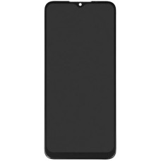 Дисплей Nokia C32, (PRC), з сенсором, без рамки, Чорний