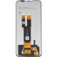 Дисплей Nokia C32, (PRC), c сенсором, без рамки, Черный