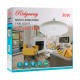 Кольцевая лампа FS1-LED-30W E27, Белый