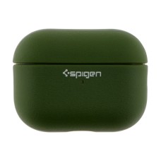Чехол Apple AirPods Pro 3, Spigen Leather Armor, Pitch Green, Зеленый