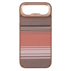 Чехол Apple iPhone 17 Air, Kajsa Resort Gradient Stripe, MagSafe, Desert Gold, Золотой