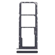 Слот SIM-карти (лоток) ZTE Blade A35, Blade A55, з роз'ємом карти пам'яті, Сірий
