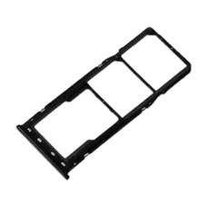Слот SIM-карти (лоток) ZTE Blade A54, з роз'ємом карти пам'яті, Сірий