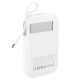 Павербанк (Power Bank) XO PR270, 10000 mAh, Белый