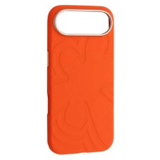 Чохол Apple iPhone 17 Air, Flower Liquid, MagSafe, Помаранчевий