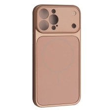 Чехол Apple iPhone 17 Pro Max, AG Glass Slim Fit, MagSafe, Золотой