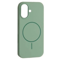 Чохол Apple iPhone 17, Air Beats, Light Cyan, MagSafe, Зелений