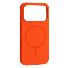 Чохол Apple iPhone 17 Pro, Air Beats, MagSafe, Помаранчевий
