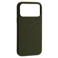 Чохол Apple iPhone 17 Pro, TechWoven, MagSafe, Зелений