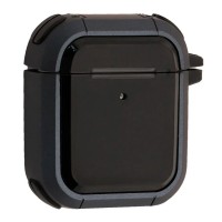 Чехол Apple AirPods, AirPods 2, Bodyguard, Black-Blue, Черный