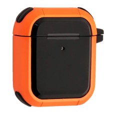 Чохол Apple AirPods, AirPods 2, Bodyguard, Black-Orange, Помаранчевий