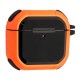 Чохол Apple AirPods 3, Bodyguard, Black-Orange, Помаранчевий