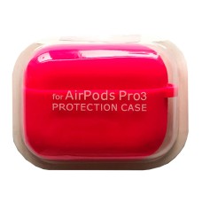 Чохол Apple AirPods Pro 3, Silicone Classic Case, Hot Pink, Рожевий