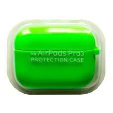 Чехол Apple AirPods Pro 3, Silicone Classic Case, Party Green, Зеленый