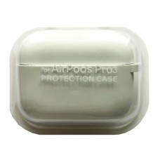 Чохол Apple AirPods Pro 3, Silicone Classic Case, Білий