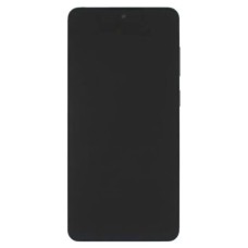 Дисплей Samsung S937 Galaxy S25 Edge, (PRC), з сенсором, з рамкою, Чорний