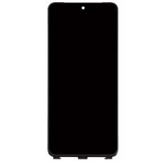 Дисплей Google Pixel 8, (High quality), з сенсором, з рамкою, Чорний