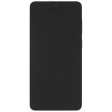 Дисплей Samsung S937 Galaxy S25 Edge, (High quality), з сенсором, з рамкою, Чорний