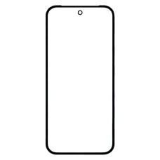 Корпусное стекло дисплея Google Pixel 10, Черный