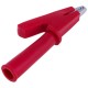 Крокодил червоний 10A, L=32/50mm, WD1096 Red
