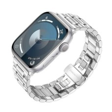 Ремінець Apple Watch 38, Watch 40, Hoco iWatch WA32, Срібний