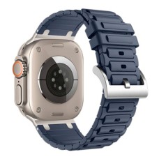 Ремінець Apple Watch 38, Watch 40, Hoco iWatch WA35, Grayish Blue, Синій