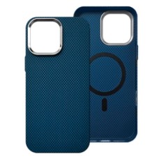 Чохол Apple iPhone 15 Pro, Piblue Carbon Glacier, MagSafe, Синій