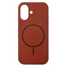 Чохол Apple iPhone 16, Air Beats, MagSafe, Коричневий