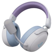 Наушники безпроводные Ajazz AHM08 MAX 3-Mode, С микрофоном, Стерео, Белый