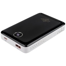 Повербанк (Power Bank) LogicPower LP PQ17, 10000 mAh, Чорний