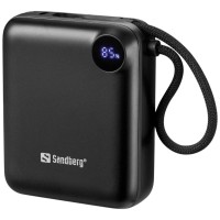 Повербанк (Power Bank) Sandberg, 10000 mAh, Чорний
