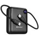 Повербанк (Power Bank) Sandberg, 10000 mAh, Чорний