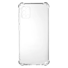 Чохол Samsung A315 Galaxy A31, GETMAN Ease logo, Прозорий