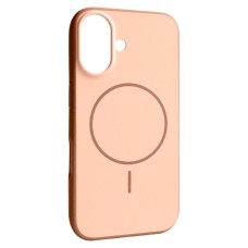 Чохол Apple iPhone 16, Air Beats Soft Matte, Nude, MagSafe, Рожевий