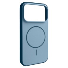 Чохол Apple iPhone 17 Pro Max, Air Beats Soft Matte, Dark Blue, MagSafe, Синій