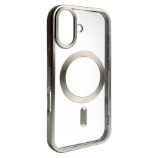 Чохол Apple iPhone 17, Metallic Full Camera, Grey Matte, MagSafe, Сірий