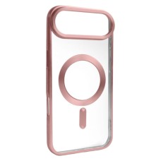 Чохол Apple iPhone 17 Air, Metallic Full Camera, Pink Matte, MagSafe, Рожевий