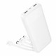 Павербанк (Power Bank) Hoco J163, 10000 mAh, Белый