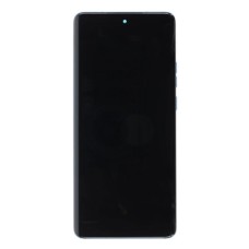 Дисплей Motorola XT2303 Moto Edge 40, c сенсором, с рамкой, OLED, Синий