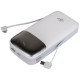 Повербанк (Power Bank) LogicPower LP PQ20, 20000 mAh, Білий