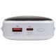 Повербанк (Power Bank) LogicPower LP PQ20, 20000 mAh, Білий
