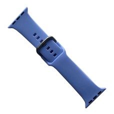 Ремінець Apple Watch 38, Watch 40, Silicone Metal Clasp, Ліловий