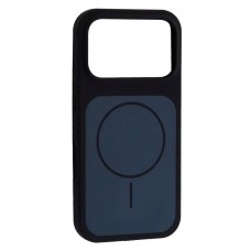 Чохол Apple iPhone 17 Pro Max, Air Beats Two Colors, Midnight Blue, MagSafe, Синій