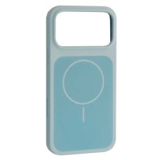 Чохол Apple iPhone 17 Pro, Air Beats Two Colors, Sky Blue, MagSafe, Блакитний