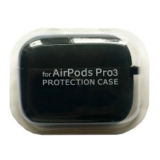 Чохол Apple AirPods Pro 3, Silicone Classic Case, Чорний