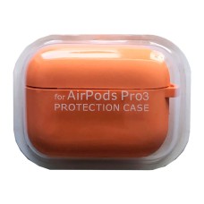 Чохол Apple AirPods Pro 3, Silicone Classic Case, Помаранчевий