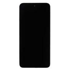 Дисплей Xiaomi Poco M7, Redmi 15, (High quality), з сенсором, з рамкою, Чорний