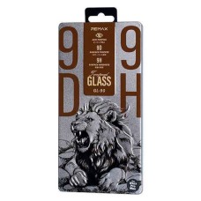 Захисне скло Apple iPhone 17 Pro, Remax GL-90 Kinglion, Антишпигун, Чорний